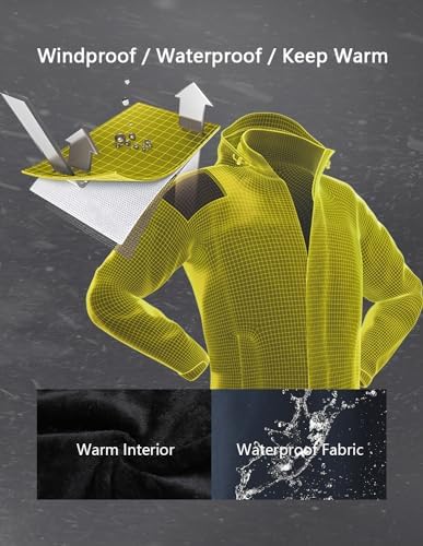 Men's Ski Jacket Winter Coat