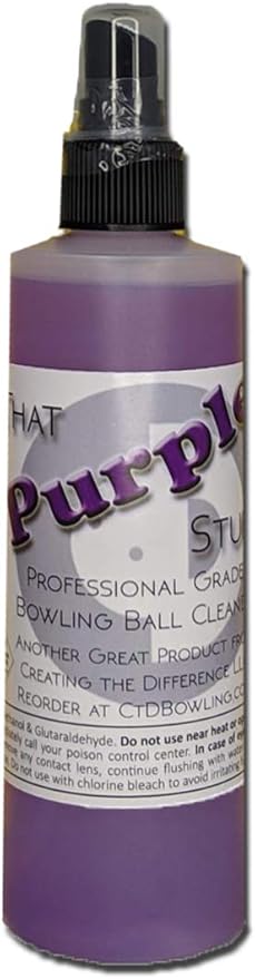 Creating the Difference That Purple Stuff Professional Grade Bowling Ball Cleaner | USBC Approved | Removes Dirt & Oil | Restores Tackiness and Performance