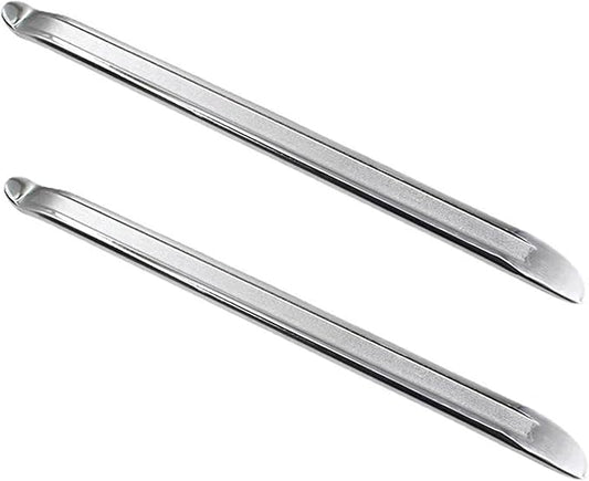 10" Tire Spoons Tire Iron Bike Tire Levers- 2Pcs Heavy-Duty Steel Tire Removal & Changing Tool for Motorcycle, Bicycle, Lawn Mower, Scooter, Small Vehicles
