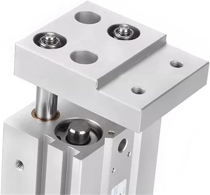 1pcs MHL2 10D 16D 20D 25D 32D 40D 1 2 Pneumatic Gripper Wide Type Air Parallel Cylinder Al Clamps Replacement T Bore 10-40mm(MHL2-20D2)