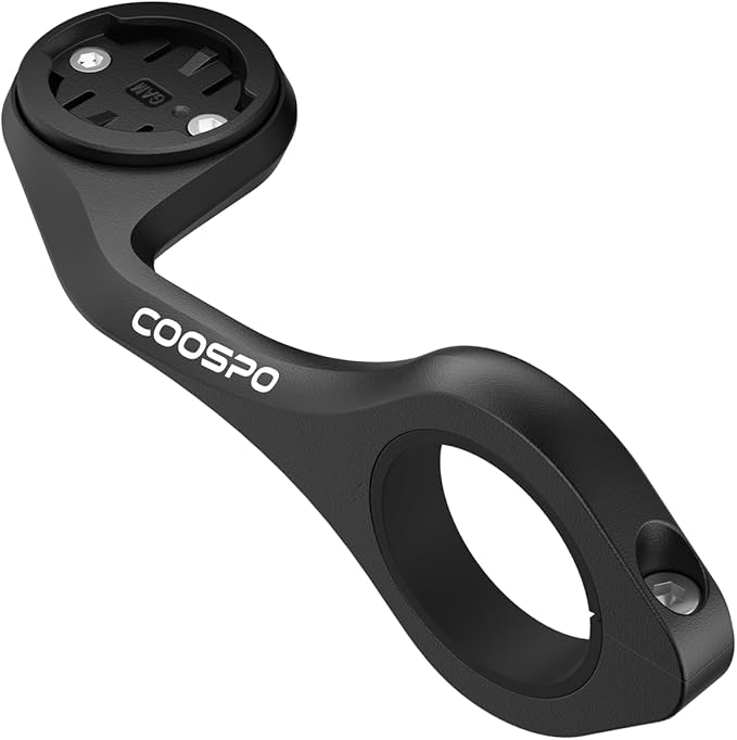 CooSpo Bike Computer Mount, Out Front Cycling Computer Extended Mount, Compatible with Garmin, Wahoo, Bryton, Bike Computer