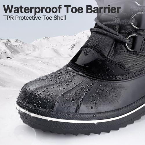FREE SOLDIER Women's Winter Snow Boots Waterproof Shell