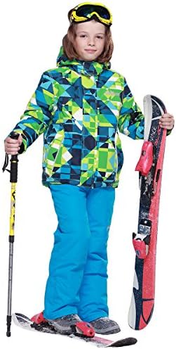 Big Boy's Waterproof Breathable Snowboard Ski Jacket