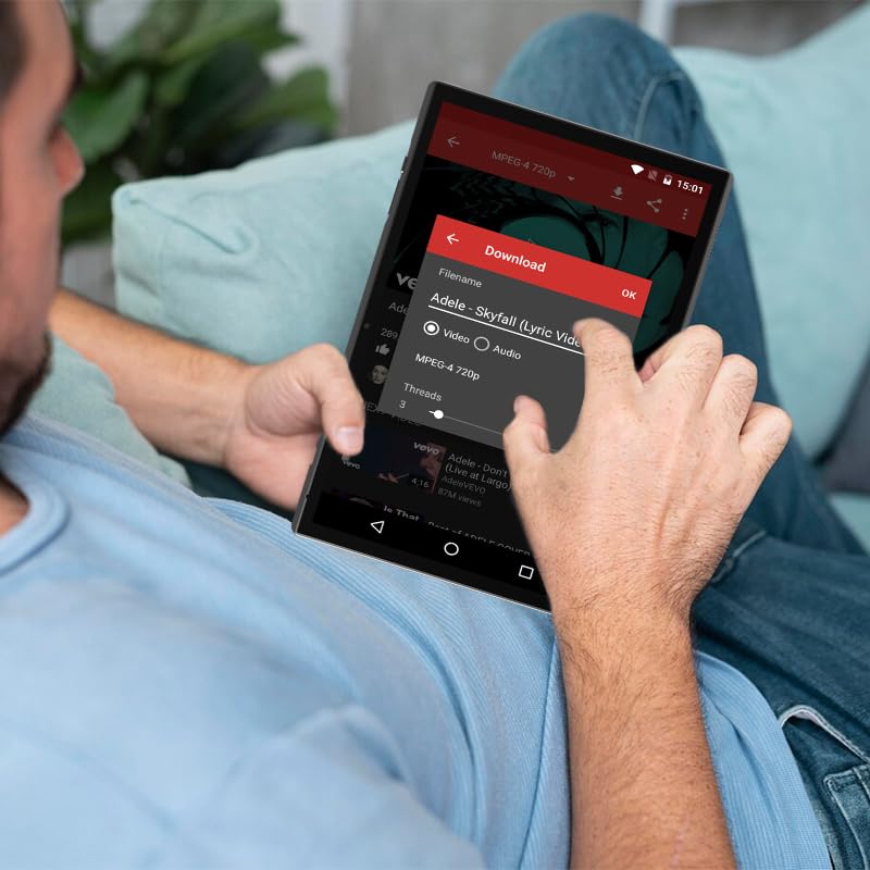 ZZB 10 inch Tablet Android 15 Tablet PC, 10.1" Android Tablets DDR4 8GB RAM 32GB ROM 2MP+8MP Dual Camera 5G WiFi-6 BT Support 1TB Expand 10 in IPS 6000mAh Battery Powerful Performance Tablets (Gray)