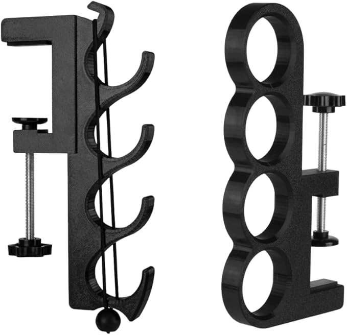 Quick-Release Fishing Rod Holder for Truck Beds - Compatible with Tonneau Covers