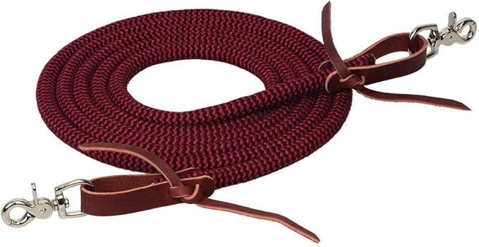 Weaver Equine EcoLuxe™ Round Trail Horse Rein, 1/2" x 10'