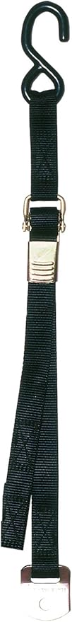 STAR BRITE Tie Down Bow 1" x 36" w/Quick Release Buckle and Coated S Hook and 1 Bracket (060147)