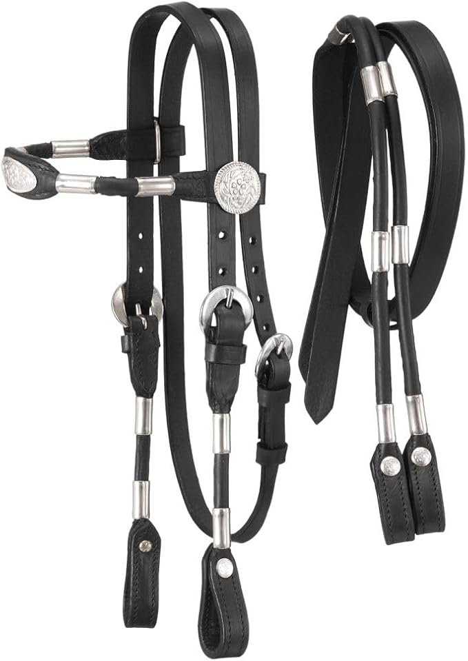 King Series Miniature Poco Headstall with Reins