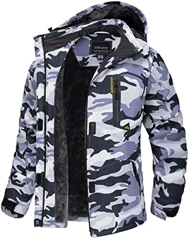 TACVASEN Women's Winter Coats Waterproof Snow Ski Jacket Warm Fleece