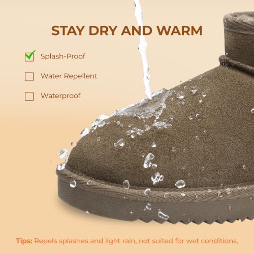 DREAM PAIRS Women's Outdoor Winter Ankle Boots
