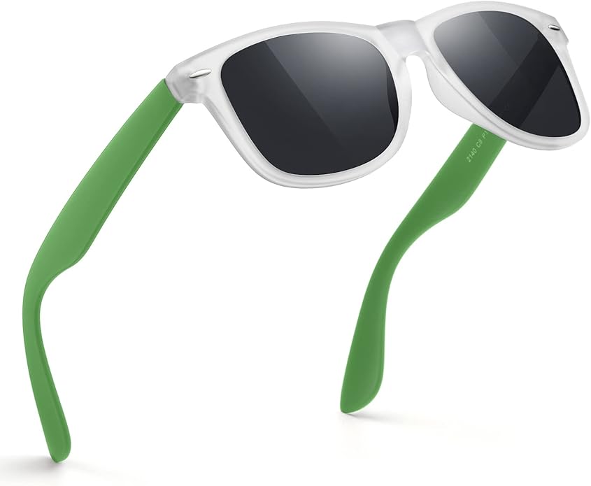 FEIDUSUN Sunglasses Men Polarized Sunglasses for Mens and Womens,Black Retro Sun Glasses Driving Fishing UV Protection