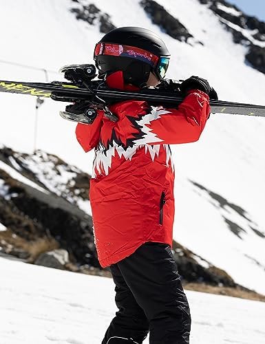 Big Boy's Waterproof Breathable Snowboard Ski Jacket