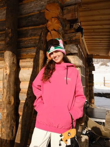 BUMP Yeti Waterproof Snowboard Hoodie for Men & Women, Fleece-Bonded Ski Hoodie