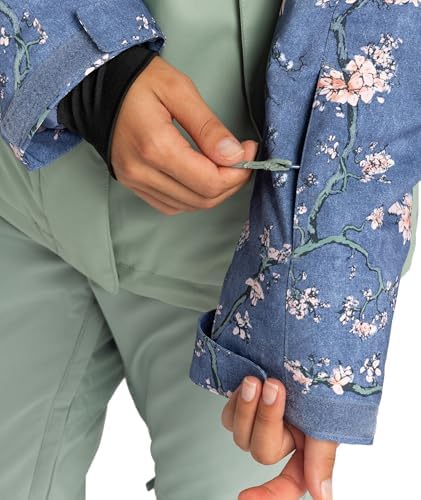 Roxy Snow Junior's Jetty Printed Regular Fit Snow Jacket