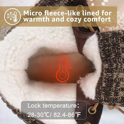 STQ Women's Duck Boots Waterproof Winter Snow Boot