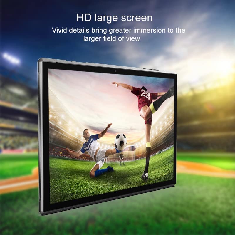 ZZB 10 inch Tablet Android 15 Tablet PC, 10.1" Android Tablets DDR4 8GB RAM 32GB ROM 2MP+8MP Dual Camera 5G WiFi-6 BT Support 1TB Expand 10 in IPS 6000mAh Battery Powerful Performance Tablets (Gray)