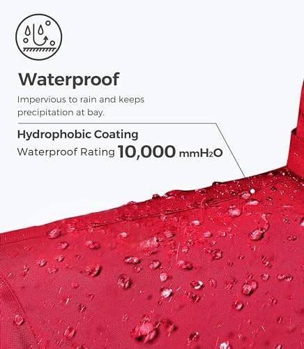 wantdo Women Hardshell Waterproof Windproof Insulated Ski Trekking Jacket