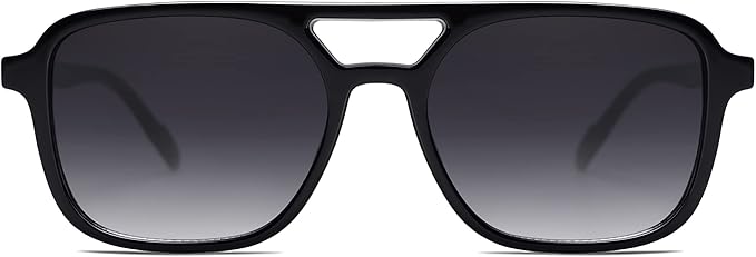 SOJOS レトロ アビエイター サングラス レディース メンズ トレンディ 長方形 レディース メンズ シェード サングラス SJ2202