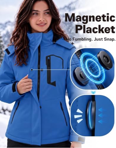 Women Winter Essential Coat Waterproof Windbreaker Ski Jacket