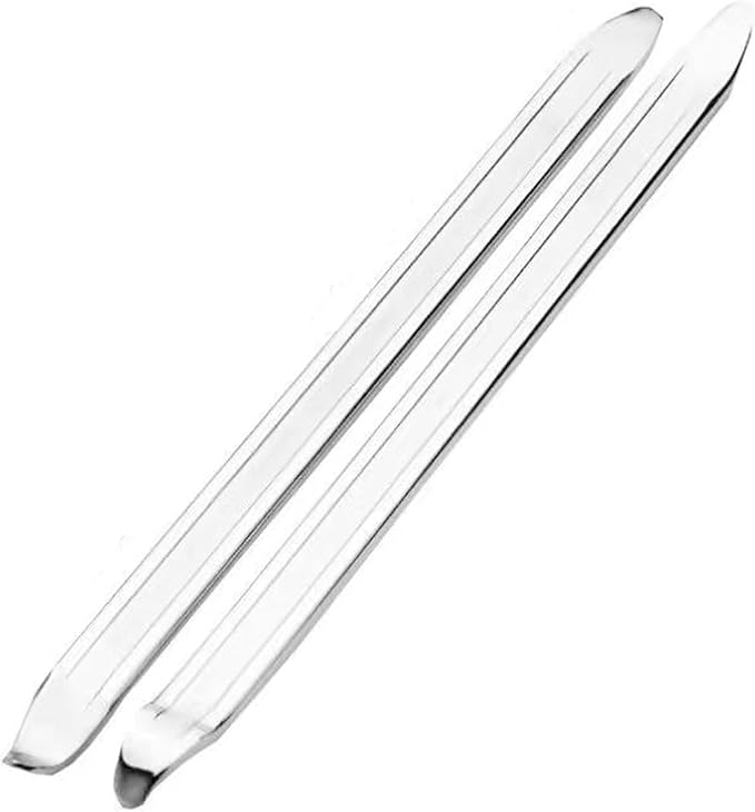 10" Tire Spoons Tire Iron Bike Tire Levers- 2Pcs Heavy-Duty Steel Tire Removal & Changing Tool for Motorcycle, Bicycle, Lawn Mower, Scooter, Small Vehicles