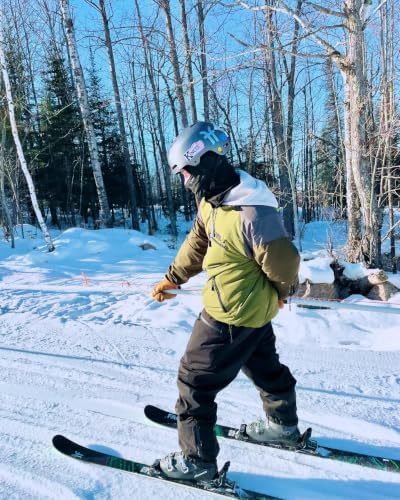 GSOU SNOW Mens Womens Snowboard Pants-Baggy Ski Snow Bibs