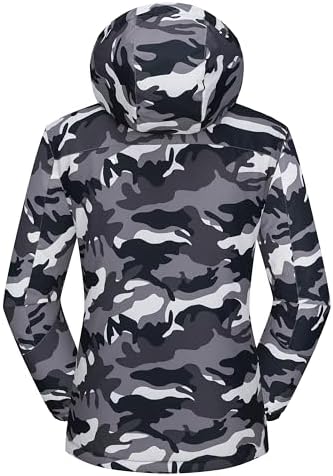 MAGCOMSEN Women's 3-in-1 Winter Coats Snow Ski Jacket Waterproof Windproof Fleece Lined Winter Jacket Parka