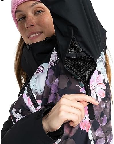 Roxy Snow Junior's Jetty Printed Regular Fit Snow Jacket
