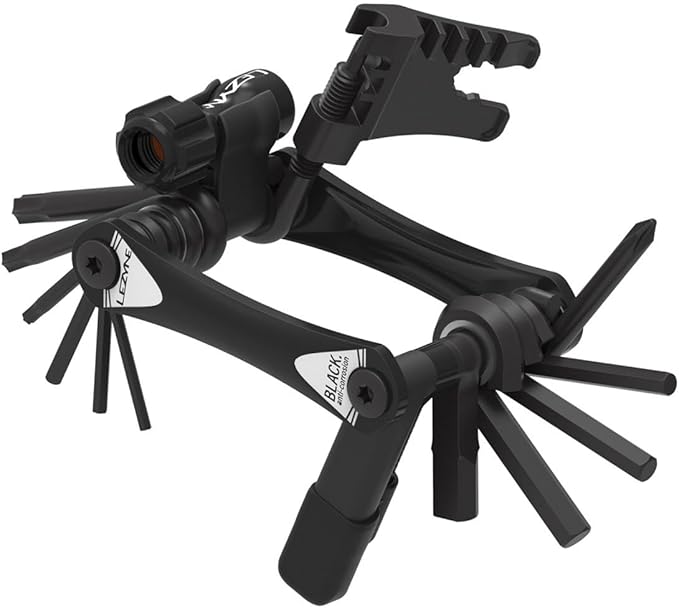 LEZYNE RAP II Bicycle Multi-Tool, Anti-Corrosion CRV Bits, Hex, Torx, Ergonomic Side Plates, High Performance Compact Bike Tool (20 Tubeless)