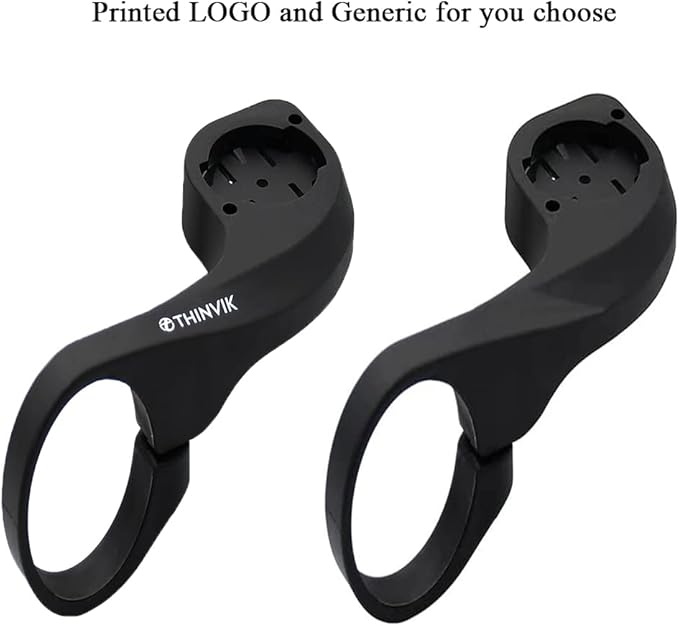 Thinvik Out Front Bike Computer Mount for Garmin Edge 840/830/820/810/540/530/520Plus/520/510/500/200/130/25 GPS Compatible with 31.8mm 25.4mm Handlebar
