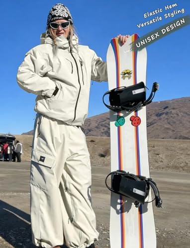 GSOU SNOW Men Snowboard Jakcet Women Baggy Snow Ski Jacket Insulated