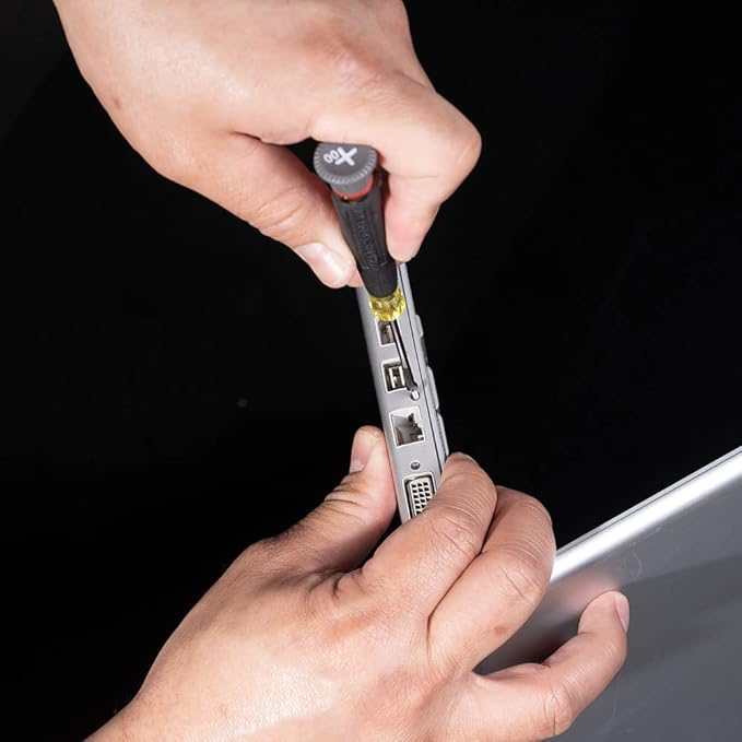 Klein Tools 85615 精密ミニドライバーセット、プラス・マイナス4点セット、電子機器、小型家電、ターミナルブロックに最適
