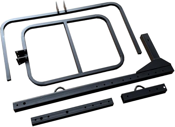 RV Hitch Mount Kayak Rack – Vertical Kayak Carrier for Up to 12’ Kayaks – 2” Hitch Receiver – 150 lbs Capacity – Compatible with RVs, Trucks & SUVs