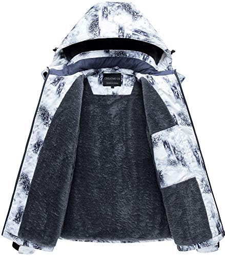 Women's Mountain Waterproof Ski Jacket Windproof Snowboarding Jacket Warm Winter Coat Raincoat