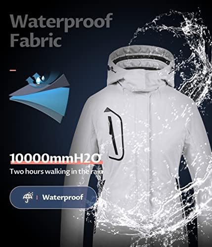 Women's Mountain Waterproof Ski Jacket Windproof Snowboarding Jacket Warm Winter Coat Raincoat