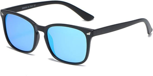 DUSHINE レディース 偏光サングラス クラシックレトロスタイル UV400保護