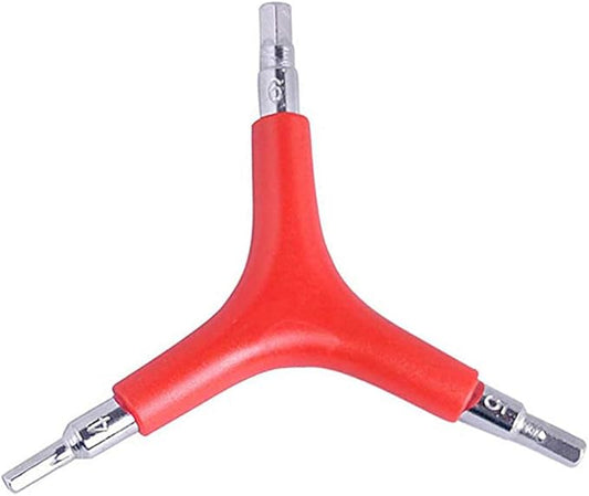 3-Way Hex Tool Allen Wrench for Bike Bicycle Cycling Maintenance & Repair