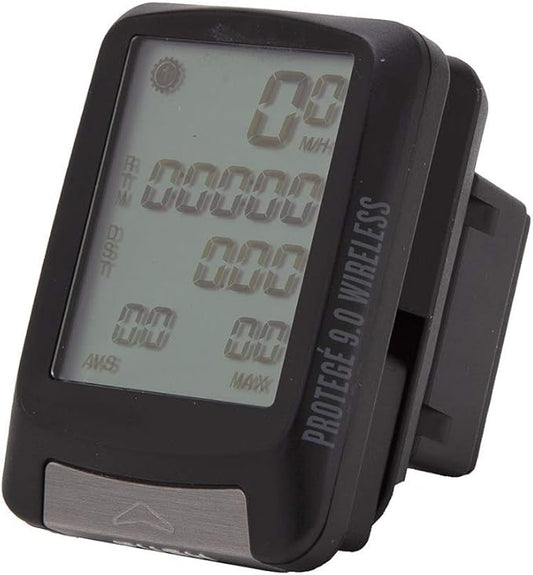 Planet Bike Protegé 9.0 Wireless Bike Computer,Black