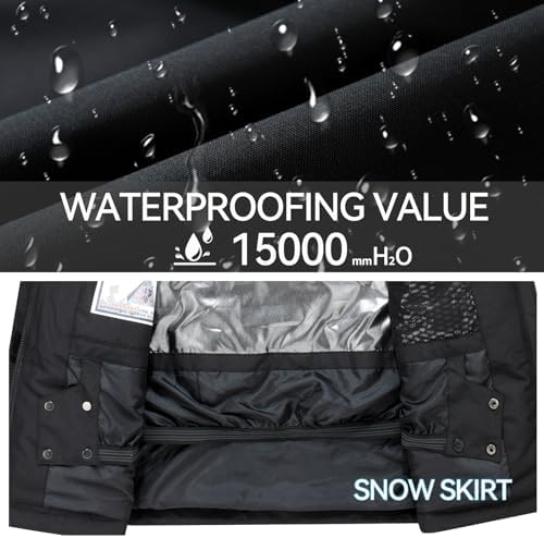 Women's Ski Jacket Windbreaker Insulated Snowboarding Jacket
