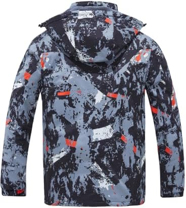 Wantdo Men's Ski Jacket Waterproof Warm Winter Snow Coat Snowboard Jacket