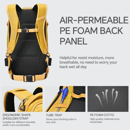 20L Ski & Snowboard Backpack, Lightweight Backcountry Avalanche Pack
