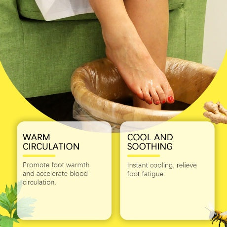 South Moon Foot Bath Foot Gel, Herbal Leg  Care Foot Soak Package Foot Gel