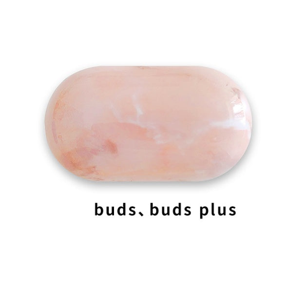 For Buds Live Pro Headphone Cover Buds Plus Marble Water Decal PC Hard Shell Case