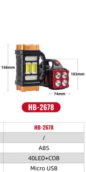 Solar Dual-Head Emergency Light