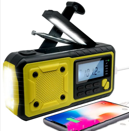Emergency Solar Hand Crank Radio
