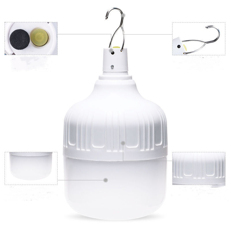 Rechargeable Emergency LED Bulb for Portable Lighting