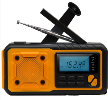 Emergency Solar Hand Crank Radio
