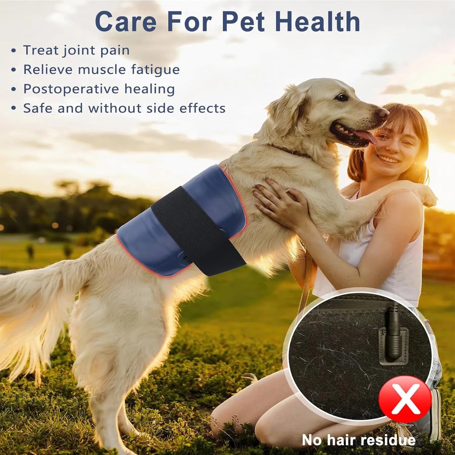 Red Light Therapy Belt For Body, Mother's Day Gift, Cordless Near Infrared Light Therapy Pain Relief & Inflammation With Soft Breathable Fabric, For Muscle Soothe, For Shoulder, Back, Legs