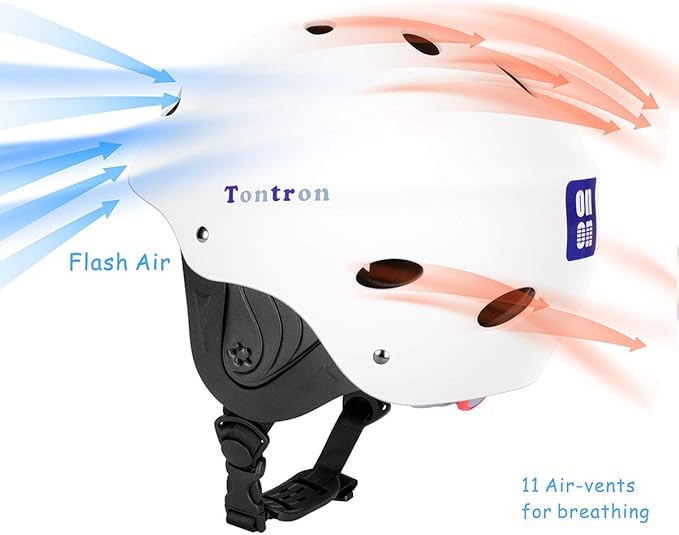 Tontron Adult Kayaking Wakeboarding Waterskiing Whitewater Helmet