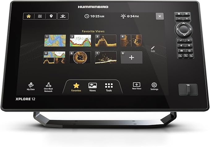Humminbird XPLORE Series GPS Fish Finder MEGA Side Imaging+ & HD Touchscreen Display