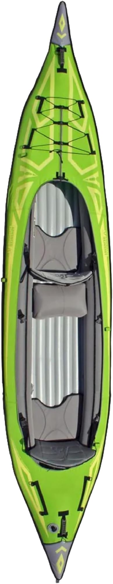 Advanced Elements AdvancedFrame Convertible 2 Person Inflatable Kayak with Pump - Green